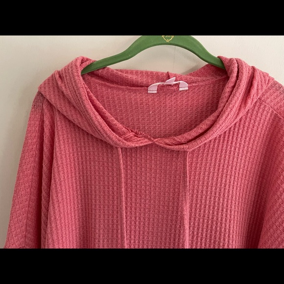 Lauren Conrad Waffle Hoodie - Picture 2 of 6
